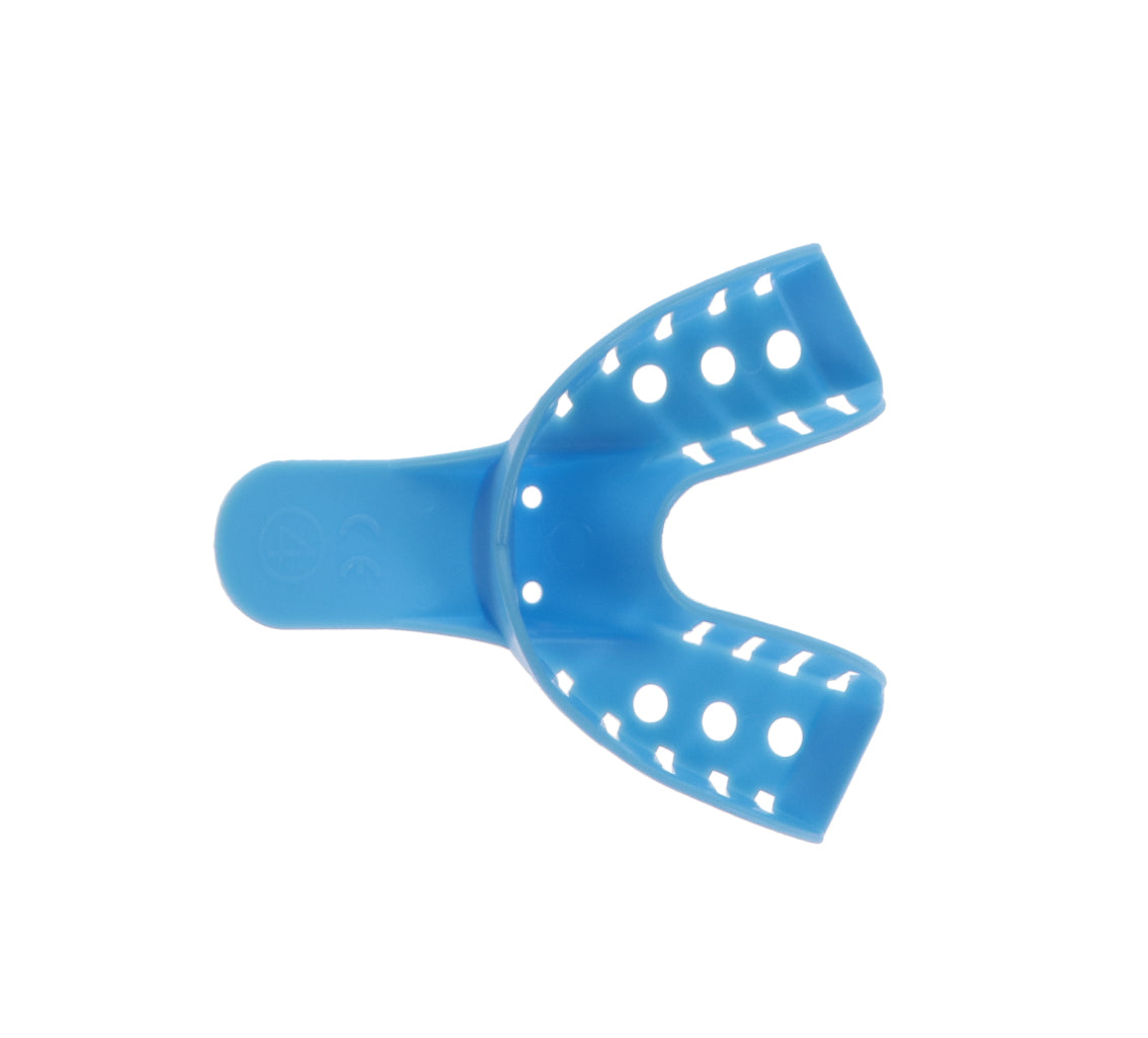 House Brand Dentistry 108105 Perforated Impression Trays #4 Medium Lower 12/Pk House Brand Dentistry 108105 Perforated Impression Trays #4 Medium Lower 12/Pk